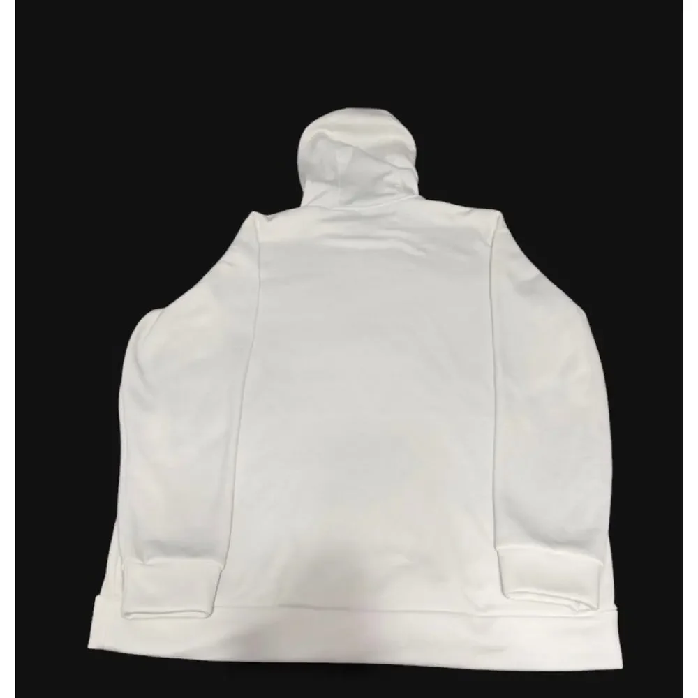 Nike Therma-FIT Pullover White Hoodie Men's Large